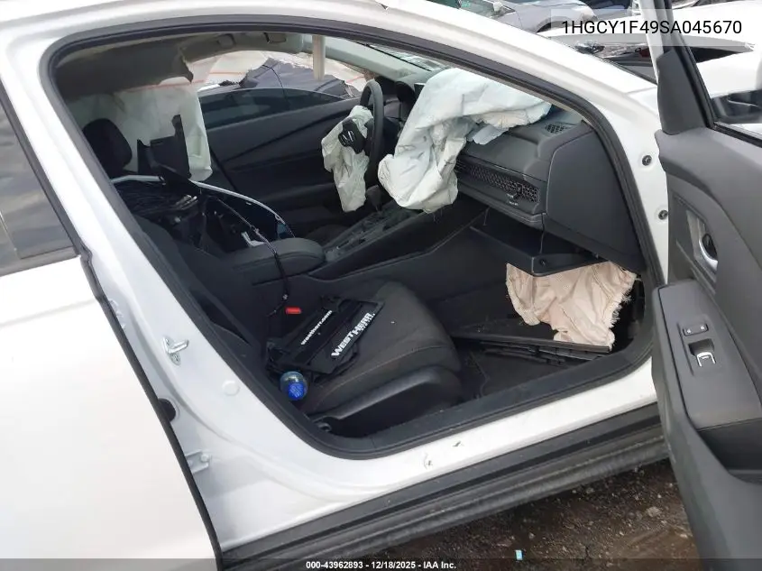 1HGCY1F49SA045670 2025 Honda Accord Se