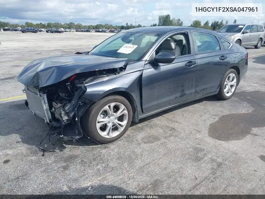 1HGCY1F2XSA047961 2025 Honda Accord Lx
