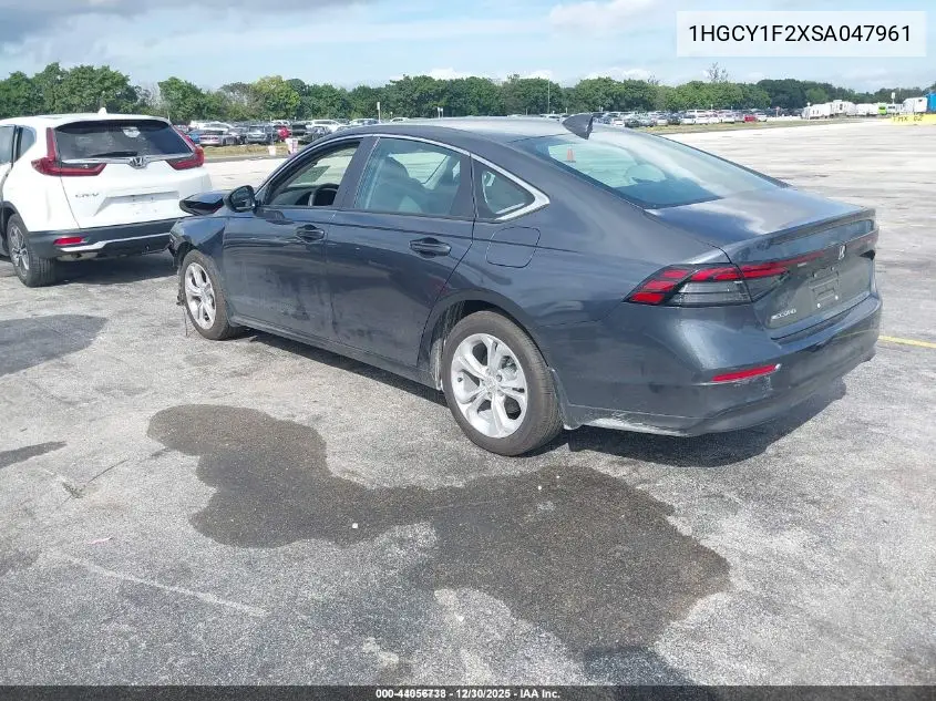 1HGCY1F2XSA047961 2025 Honda Accord Lx