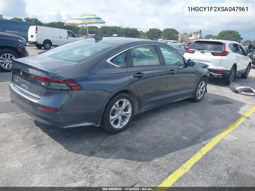1HGCY1F2XSA047961 2025 Honda Accord Lx