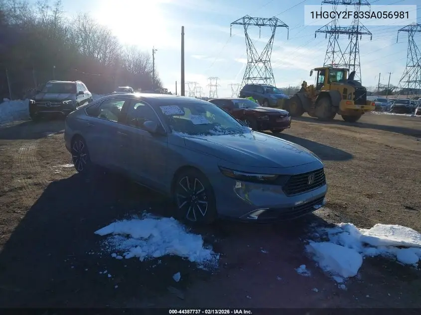 1HGCY2F83SA056981 2025 Honda Accord Hybrid Touring