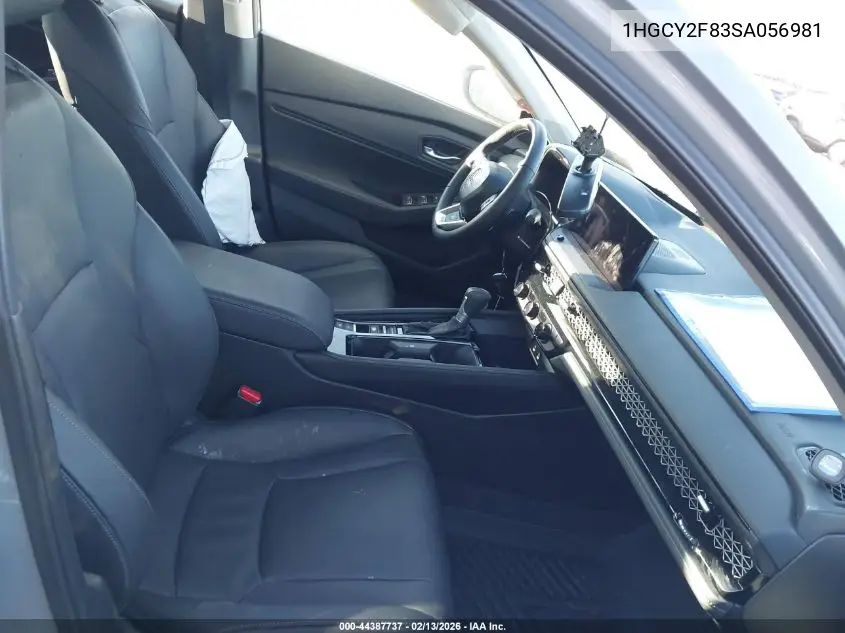 1HGCY2F83SA056981 2025 Honda Accord Hybrid Touring