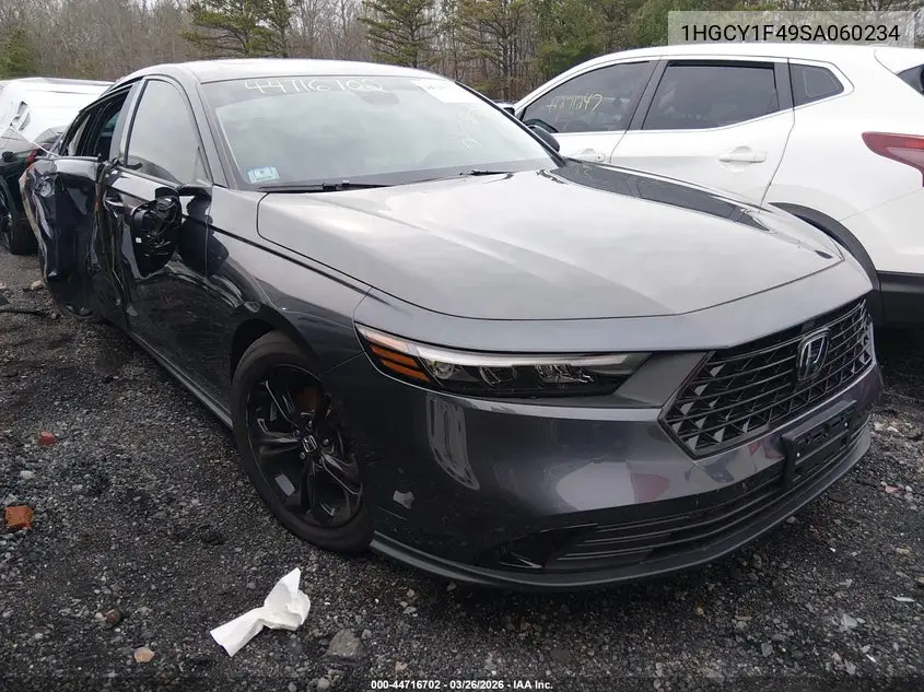 1HGCY1F49SA060234 2025 Honda Accord Se