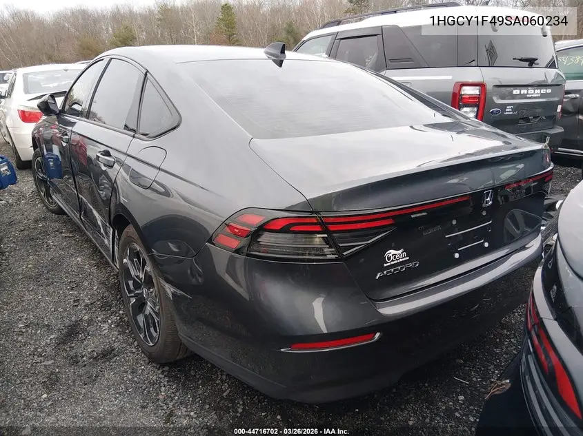 1HGCY1F49SA060234 2025 Honda Accord Se