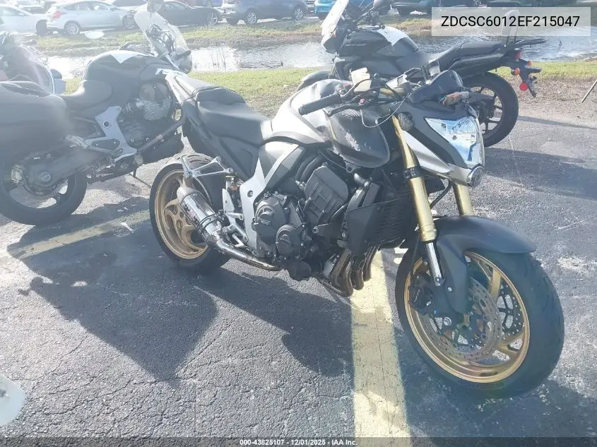ZDCSC6012EF215047 2014 Honda Cb1000 R