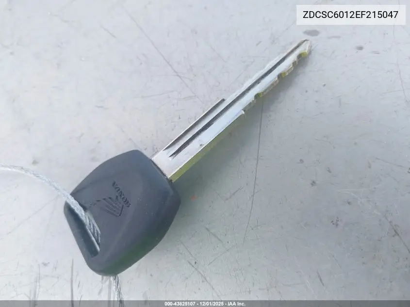 ZDCSC6012EF215047 2014 Honda Cb1000 R