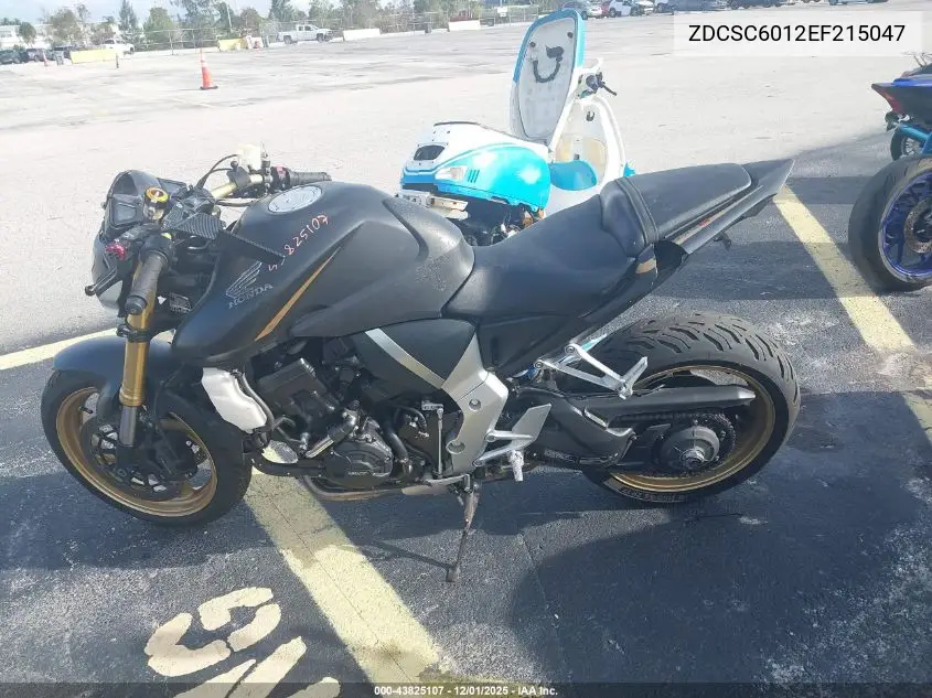 ZDCSC6012EF215047 2014 Honda Cb1000 R