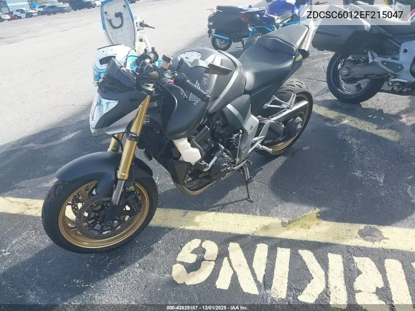 ZDCSC6012EF215047 2014 Honda Cb1000 R