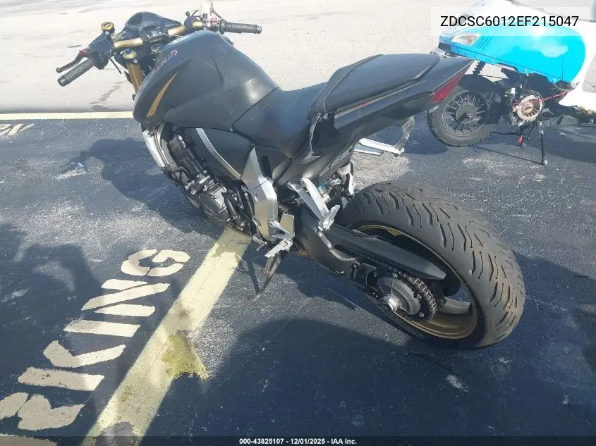 ZDCSC6012EF215047 2014 Honda Cb1000 R