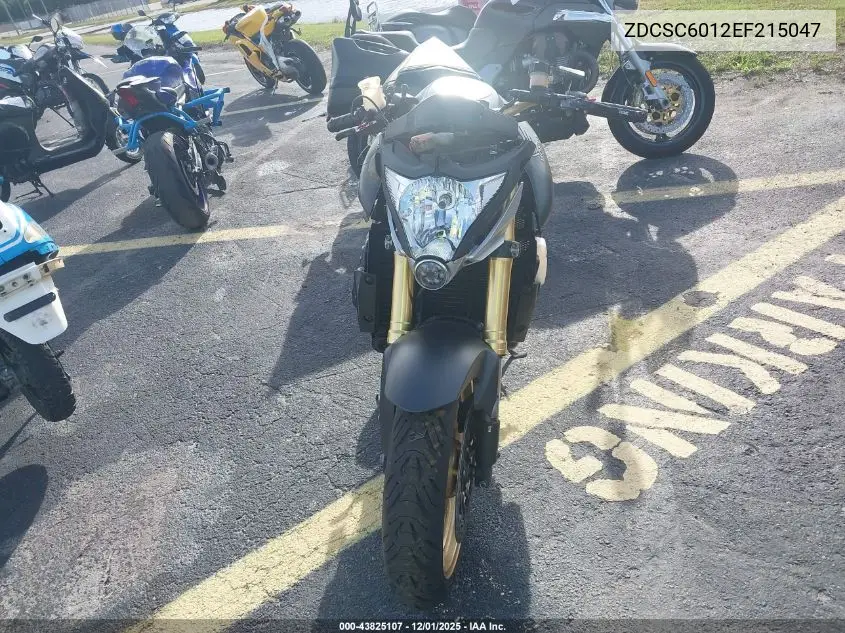 ZDCSC6012EF215047 2014 Honda Cb1000 R