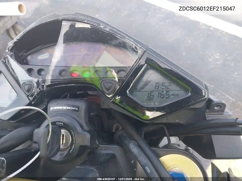 ZDCSC6012EF215047 2014 Honda Cb1000 R