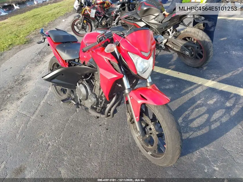 MLHPC4564E5101253 2014 Honda Cb500 F