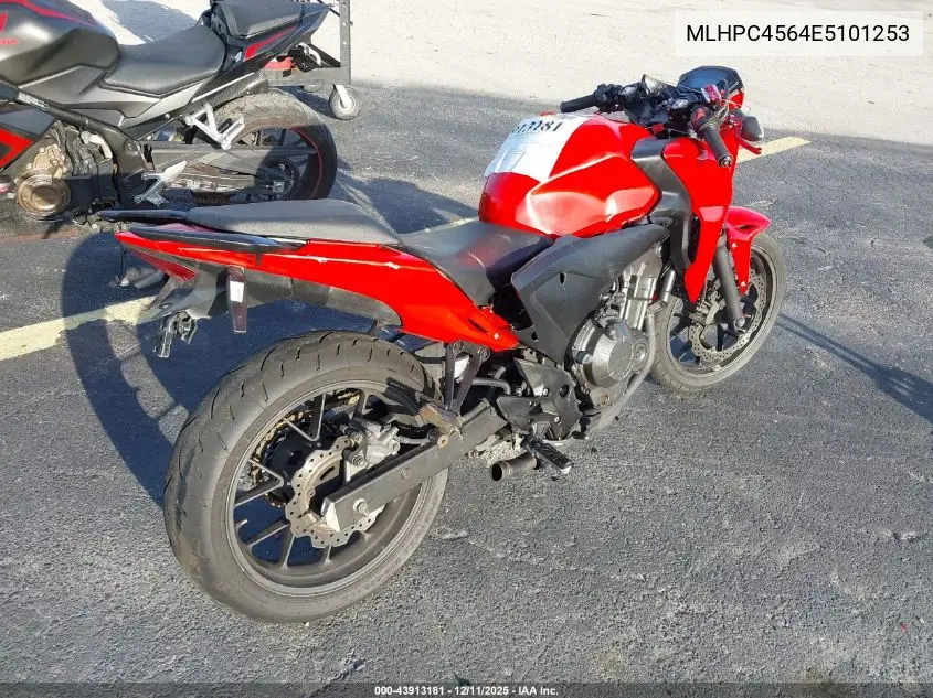 MLHPC4564E5101253 2014 Honda Cb500 F