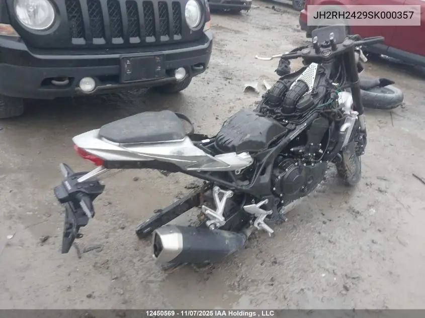 JH2RH2429SK000357 2025 Honda Cb750 A