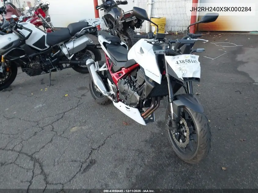 JH2RH240XSK000284 2025 Honda Cb750 A