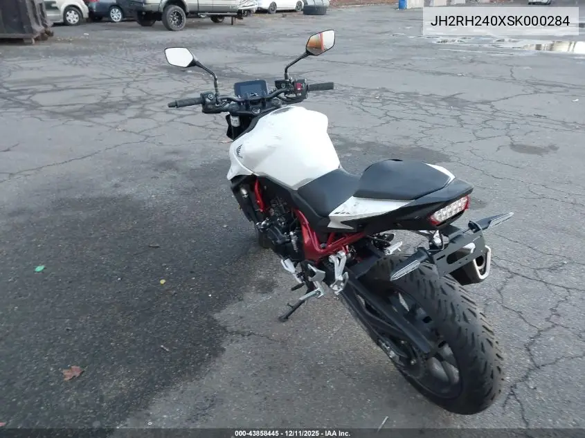 JH2RH240XSK000284 2025 Honda Cb750 A