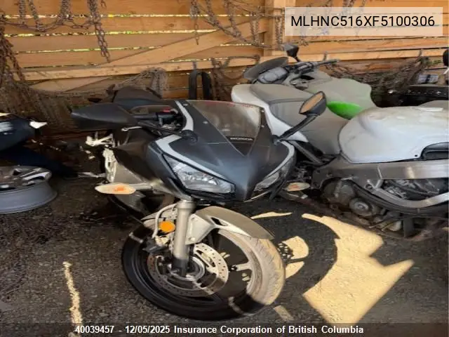 MLHNC516XF5100306 2015 Honda Cbr300 Ra
