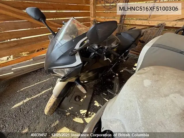 MLHNC516XF5100306 2015 Honda Cbr300 Ra
