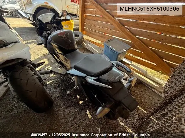 MLHNC516XF5100306 2015 Honda Cbr300 Ra