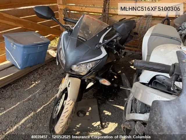 MLHNC516XF5100306 2015 Honda Cbr300 Ra