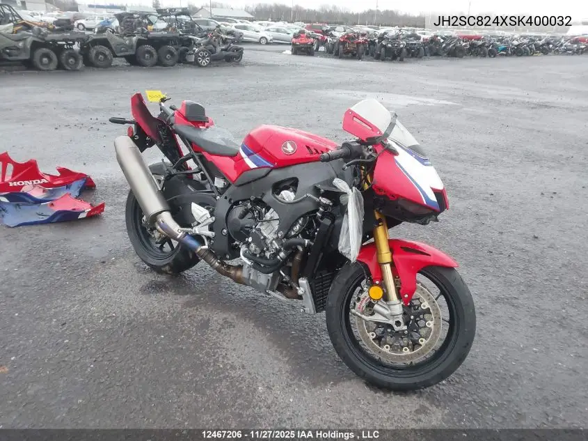 JH2SC824XSK400032 2025 Honda Cbr1000 Sp