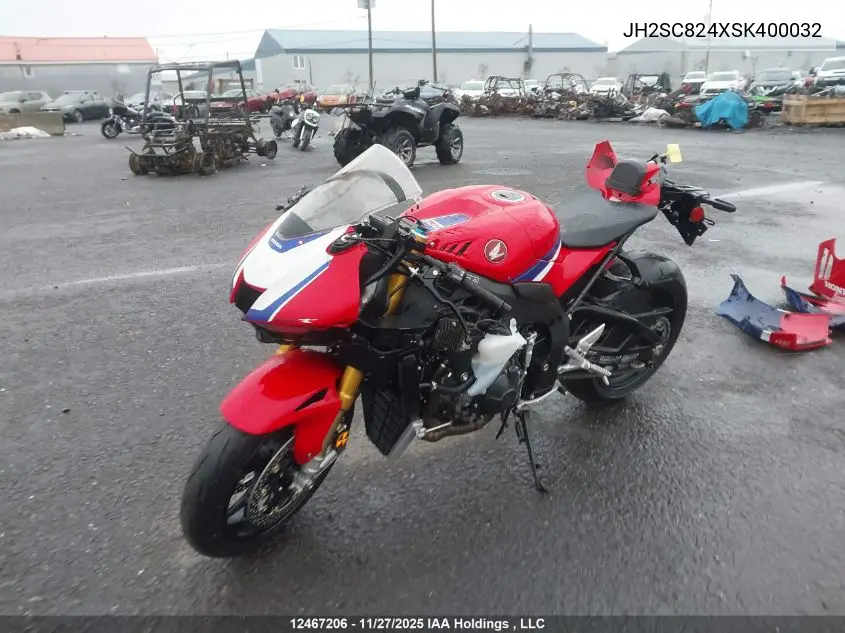 JH2SC824XSK400032 2025 Honda Cbr1000 Sp