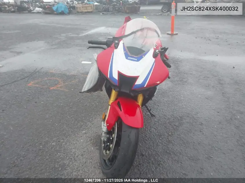 JH2SC824XSK400032 2025 Honda Cbr1000 Sp