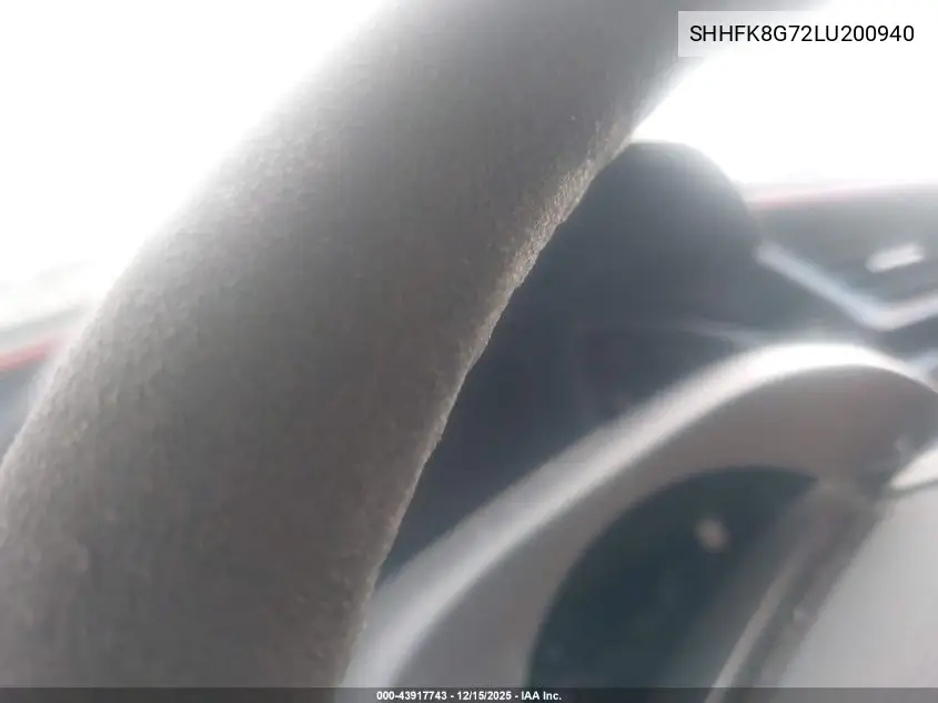SHHFK8G72LU200940 2020 Honda Civic Type R Touring