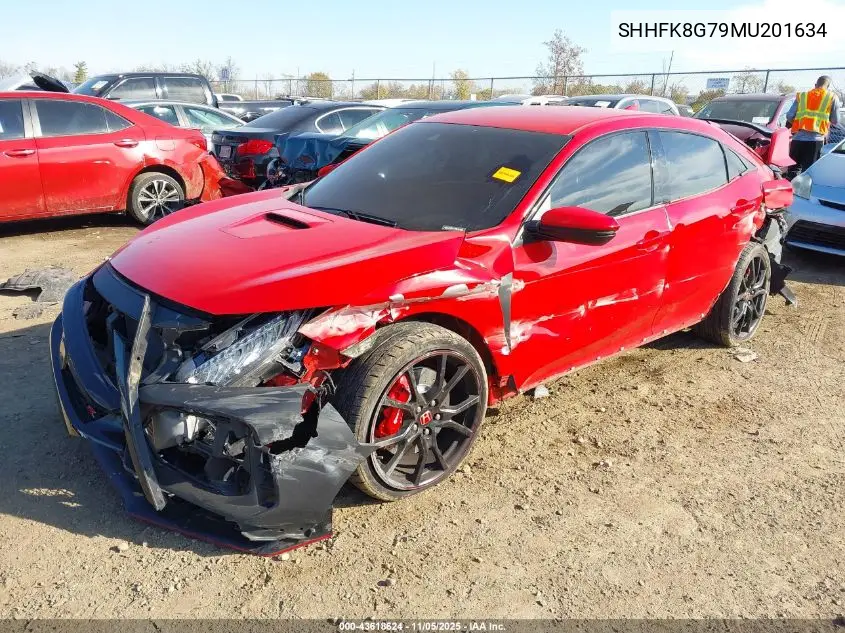 SHHFK8G79MU201634 2021 Honda Civic Type R Touring
