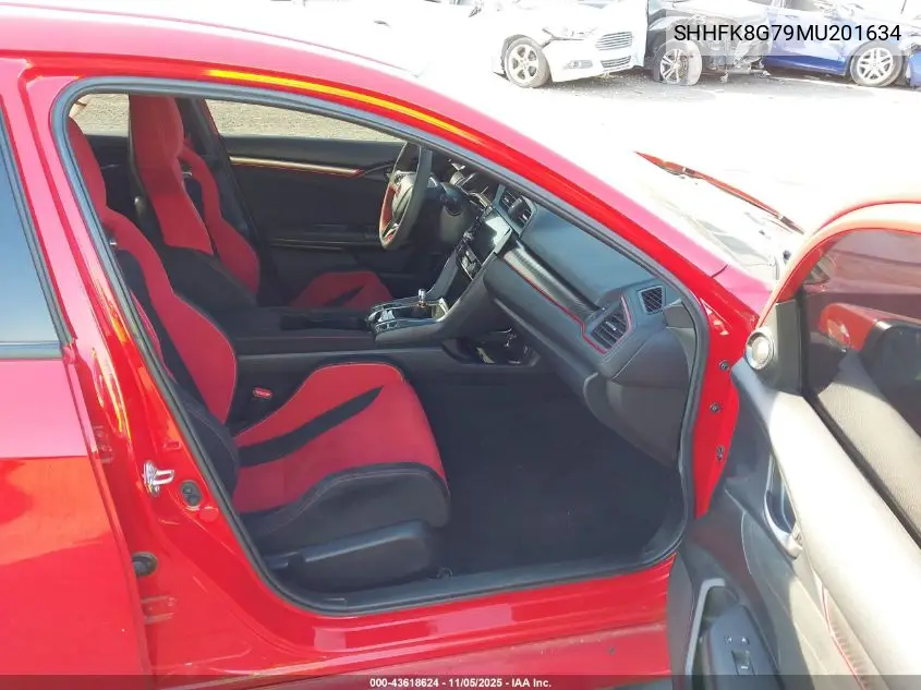 SHHFK8G79MU201634 2021 Honda Civic Type R Touring