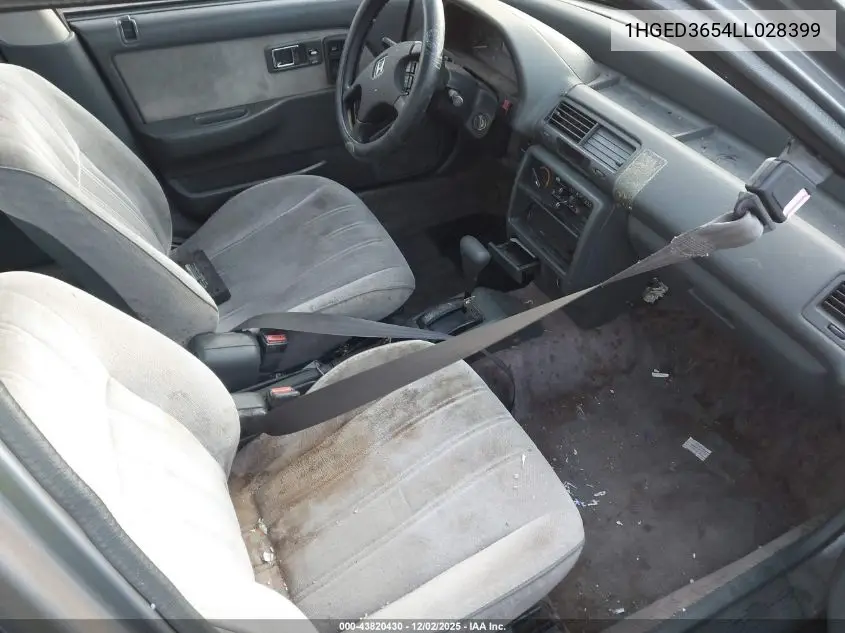 1HGED3654LL028399 1990 Honda Civic Lx