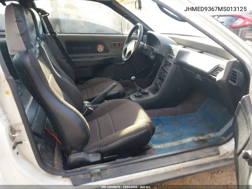 JHMED9367MS013125 1991 Honda Civic Crx Si/Crx Se