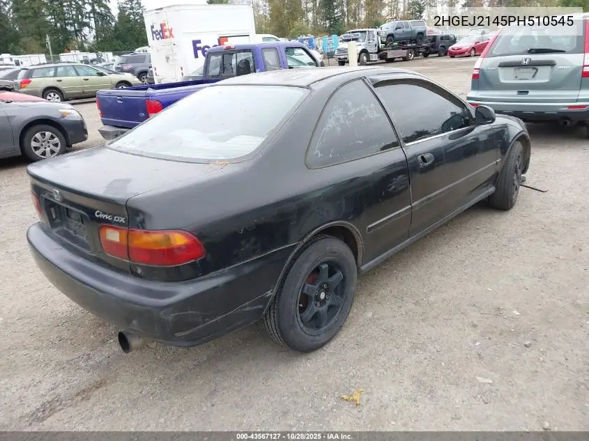 2HGEJ2145PH510545 1993 Honda Civic Dx