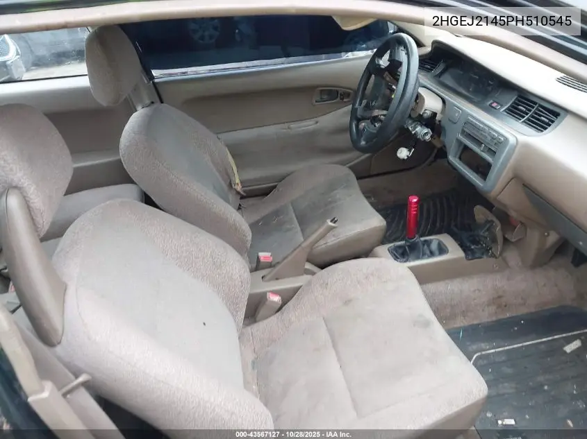 2HGEJ2145PH510545 1993 Honda Civic Dx