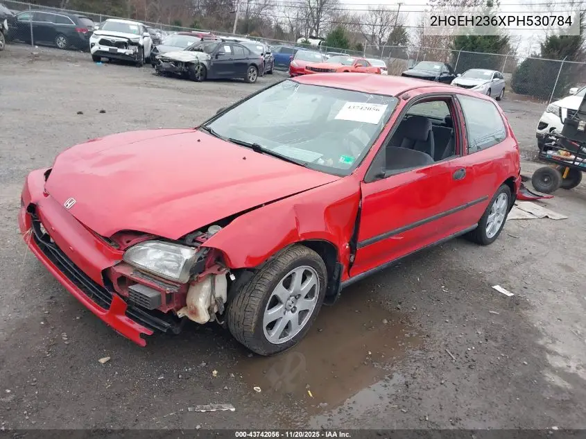 2HGEH236XPH530784 1993 Honda Civic Dx