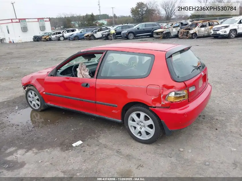 2HGEH236XPH530784 1993 Honda Civic Dx