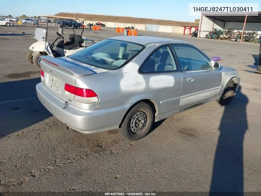 1HGEJ8247TL030411 1996 Honda Civic Ex