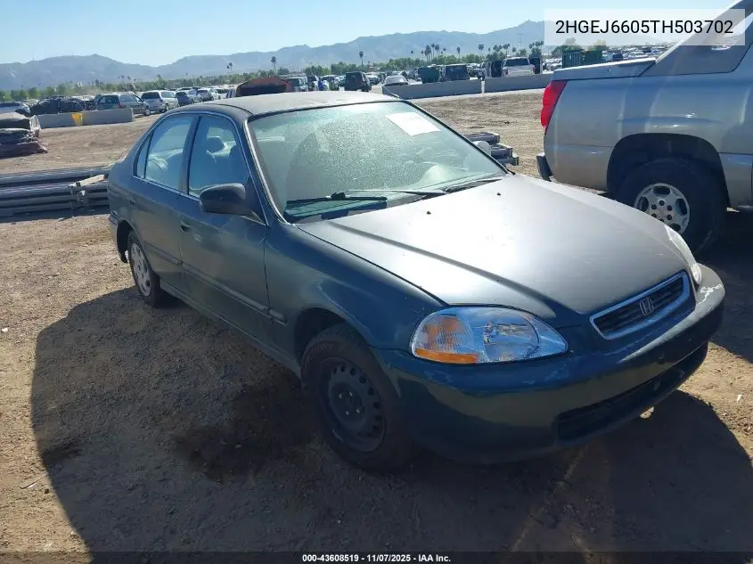 2HGEJ6605TH503702 1996 Honda Civic Lx/Ex
