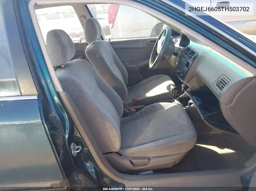2HGEJ6605TH503702 1996 Honda Civic Lx/Ex
