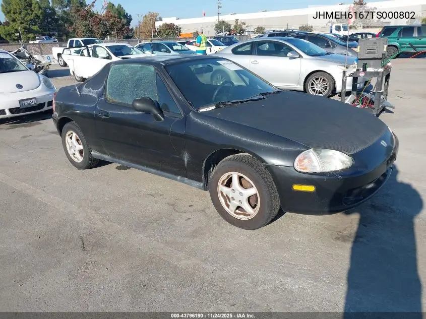 JHMEH6167TS000802 1996 Honda Civic Del Sol Si