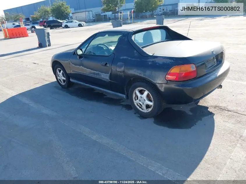 JHMEH6167TS000802 1996 Honda Civic Del Sol Si