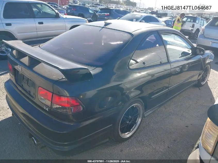 1HGEJ8147TL064687 1996 Honda Civic Ex