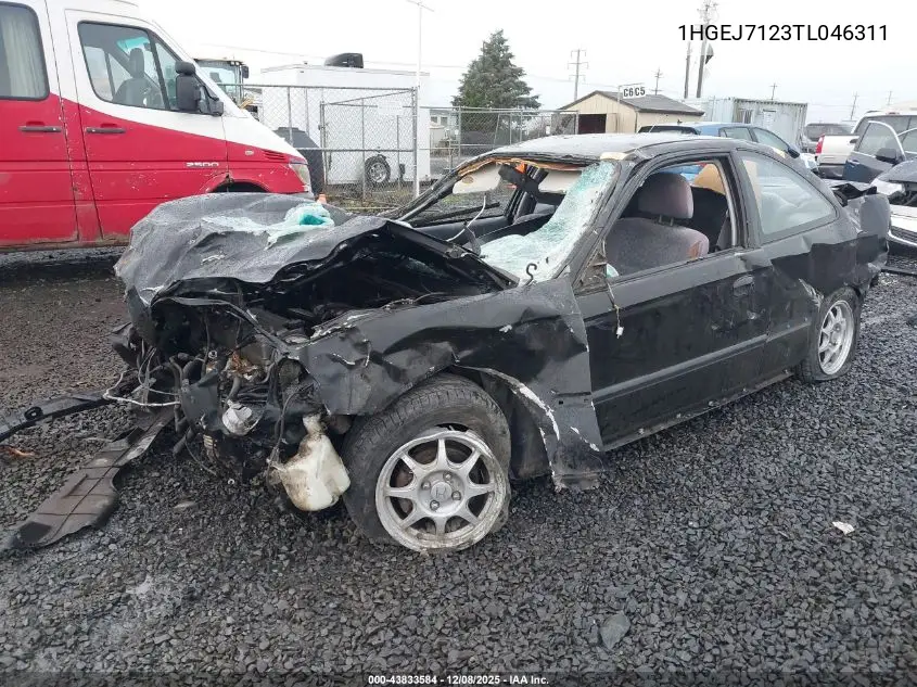 1HGEJ7123TL046311 1996 Honda Civic Hx
