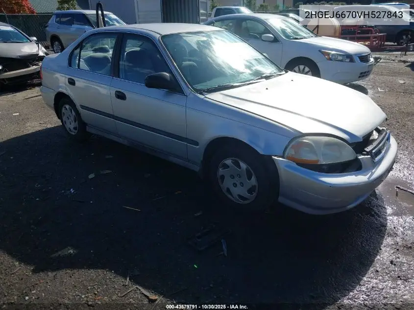 2HGEJ6670VH527843 1997 Honda Civic Lx