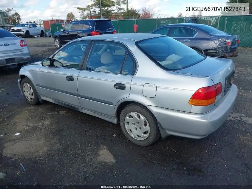 2HGEJ6670VH527843 1997 Honda Civic Lx