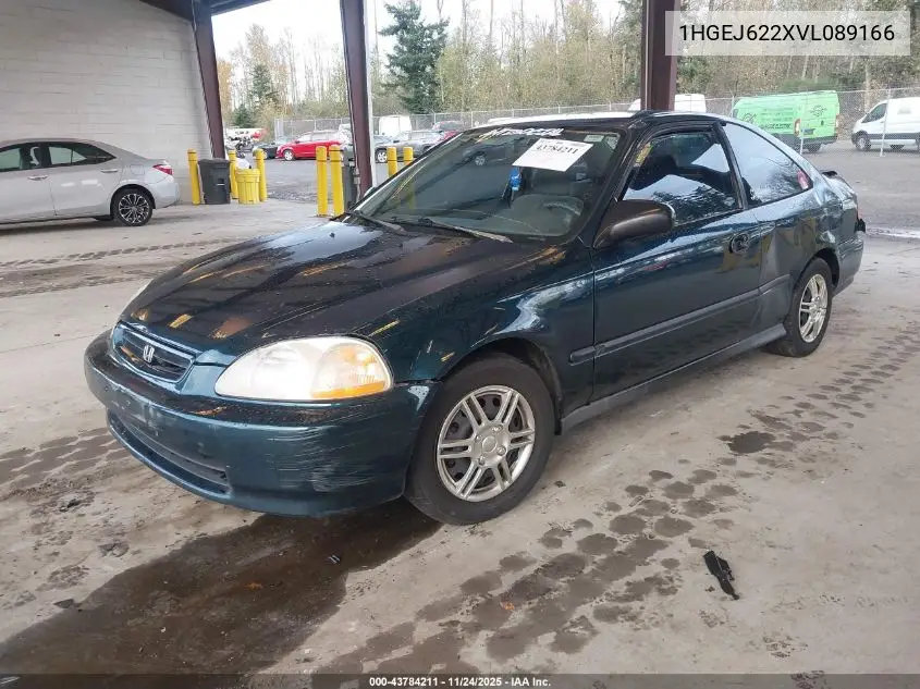 1HGEJ622XVL089166 1997 Honda Civic Dx