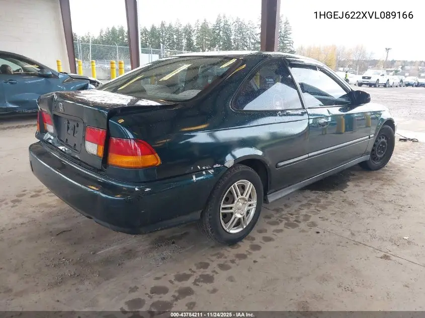 1HGEJ622XVL089166 1997 Honda Civic Dx