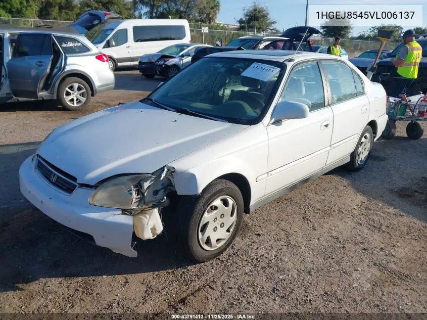 1HGEJ8545VL006137 1997 Honda Civic Ex
