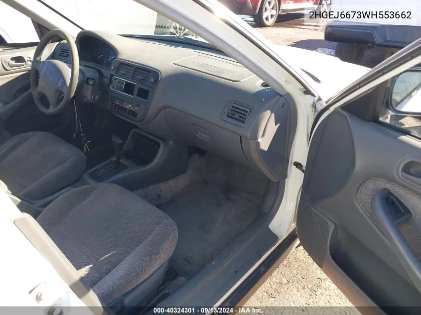 2HGEJ6673WH553662 1998 Honda Civic Lx