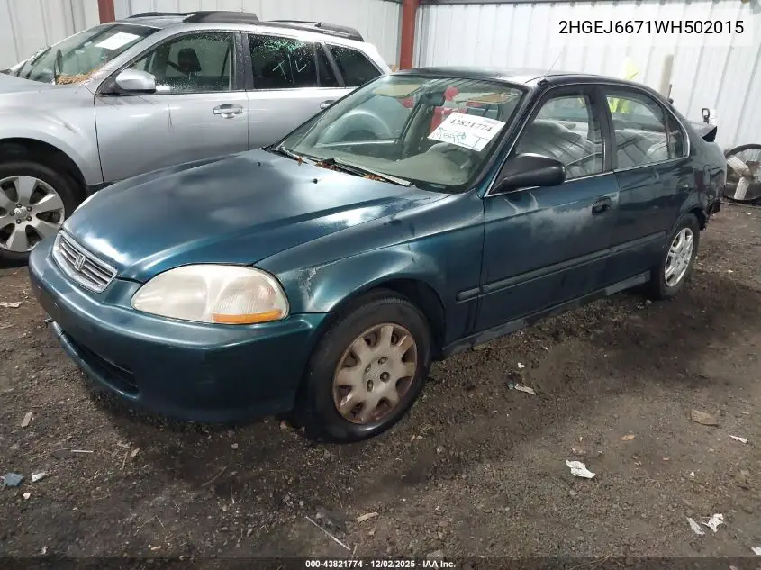 2HGEJ6671WH502015 1998 Honda Civic Lx